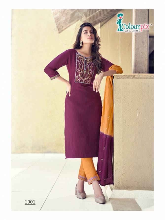 Saheli Vol 1 By Colours Pix Designer Readymade Suits Catalog